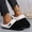 a-Black, variant on Orthopedic Slippers for Women, Women's House Slippers Memory Foam Fluffy Soft Slippers Slip on Winter Warm Shoes for Women Slippers