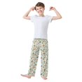 thumbnail image 3 of Wobogo Cute Cartoon Capybara Long Pajama Pants Bottoms Soft Sleepwear with Pockets, 3 of 9