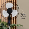 thumbnail image 3 of Craig TH6069, ventilador de pie oscilante de 16 pulgadas con control remoto, cabezal oscilante de 90 grados, altura e inclinación ajustables, perfecto para dormitorio, oficina y cualquier habitación d, 3 of 5