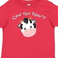 thumbnail image 4 of Inktastic Cow You Doin'? Cute Cow Boys or Girls Toddler T-Shirt, 4 of 5