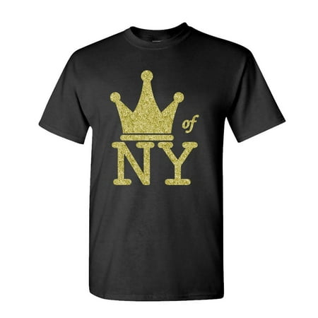 KING OF NEW YORK - crown hip hop rap biggie - Cotton Unisex (Best New York Hip Hop)