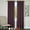 Purple, variant on Dark Purple Solid Textured Window Blackout Curtain Line Panel with 8 Grommets (1.5" Diameter) Set of 2 Panels 50" (W) x 84" (L)