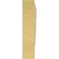 thumbnail image 4 of 2"W x 10"D x 10"H Thin Alpine Rough Cedar Woodgrain TimberThane Corbel, Primed Tan, 4 of 6