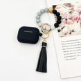 thumbnail image 3 of Funda KOUJAON compatible con Apple AirPods Pro 2 silicona suave con llavero pulsera, 3 of 5