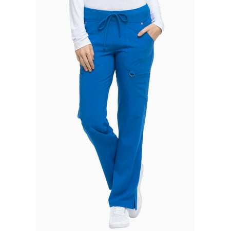 

Dickies Xtreme Stretch Scrubs Pant for Women Mid Rise Rib Knit Waistband DK020