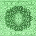 thumbnail image 1 of Ahgly Company Indoor Square Persian Emerald Green Traditional Area Rugs, 8' Square, 1 of 4