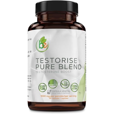 Alpha Boost TESTORISE – Men’s Vitality & Endurance Formula – Herbal & Nutrient Blend w/Black Maca,Tribulus & Omega-3 – Supports Energy & Daily Wellness – 90 Veggie Capsules(45 Servings)By BexpertsUSA