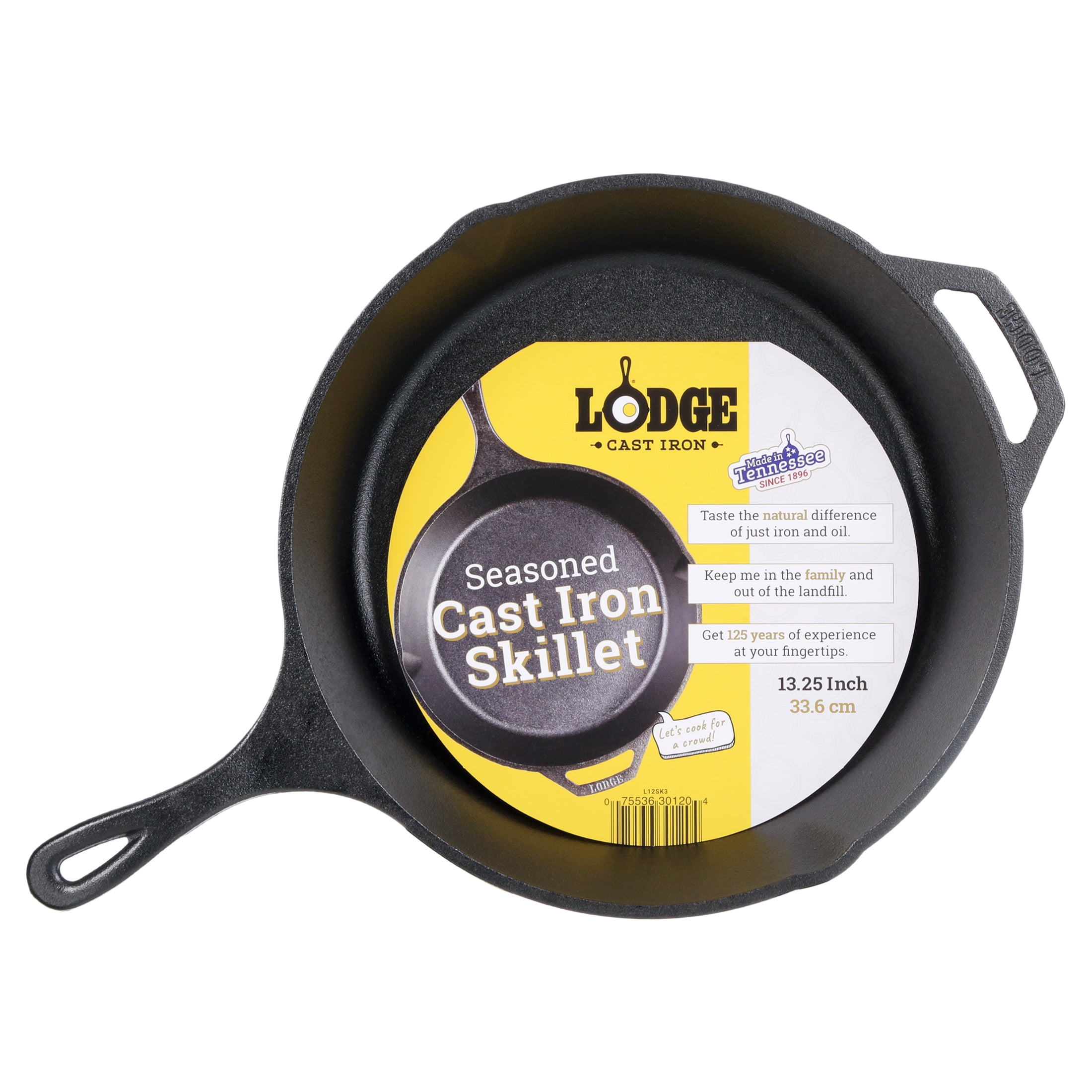 Lodge 13.25 inch Dual Handle Pan