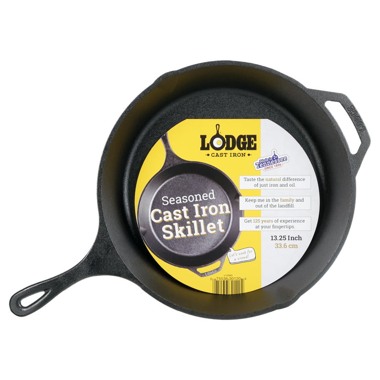 Lodge Cast Iron 13.25 Seasoned Skillet