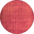 thumbnail image 1 of Ahgly Company Indoor Round Oriental Orange Industrial Area Rugs, 5' Round, 1 of 4