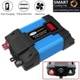 thumbnail image 3 of Modified Sine Wave Inverter 6000W Peak Uninterruptible 12V 220 Inverter 12V 230 Pure Sine Modified Sin Wave With Car Charger Power Supply 500W PowerBank, 3 of 6