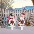 thumbnail image 3 of Aunavey Christmas Santa Claus Snowman Decorative Lights for Yard Decor, 3 of 5