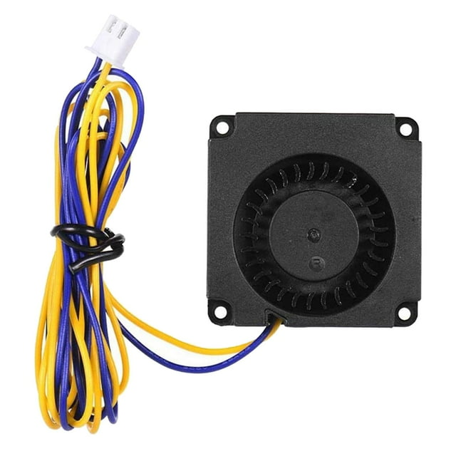 Impresora 3D extrusora heißes Ende ventilador de refrigeración sin escobillas 24V pines para Ender 3-instalación y disipación de perfke Ventilador de refrigeración sin escobillas