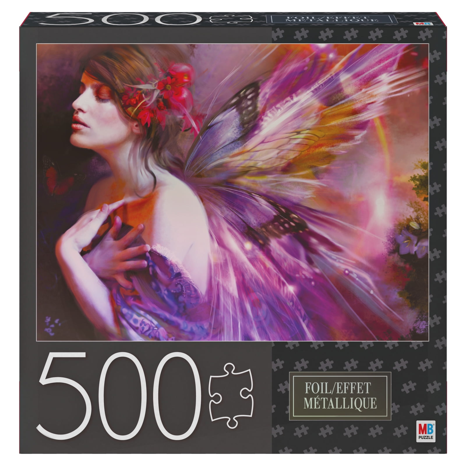 500 piece adult jigsaw puzzle with foil accents equinox