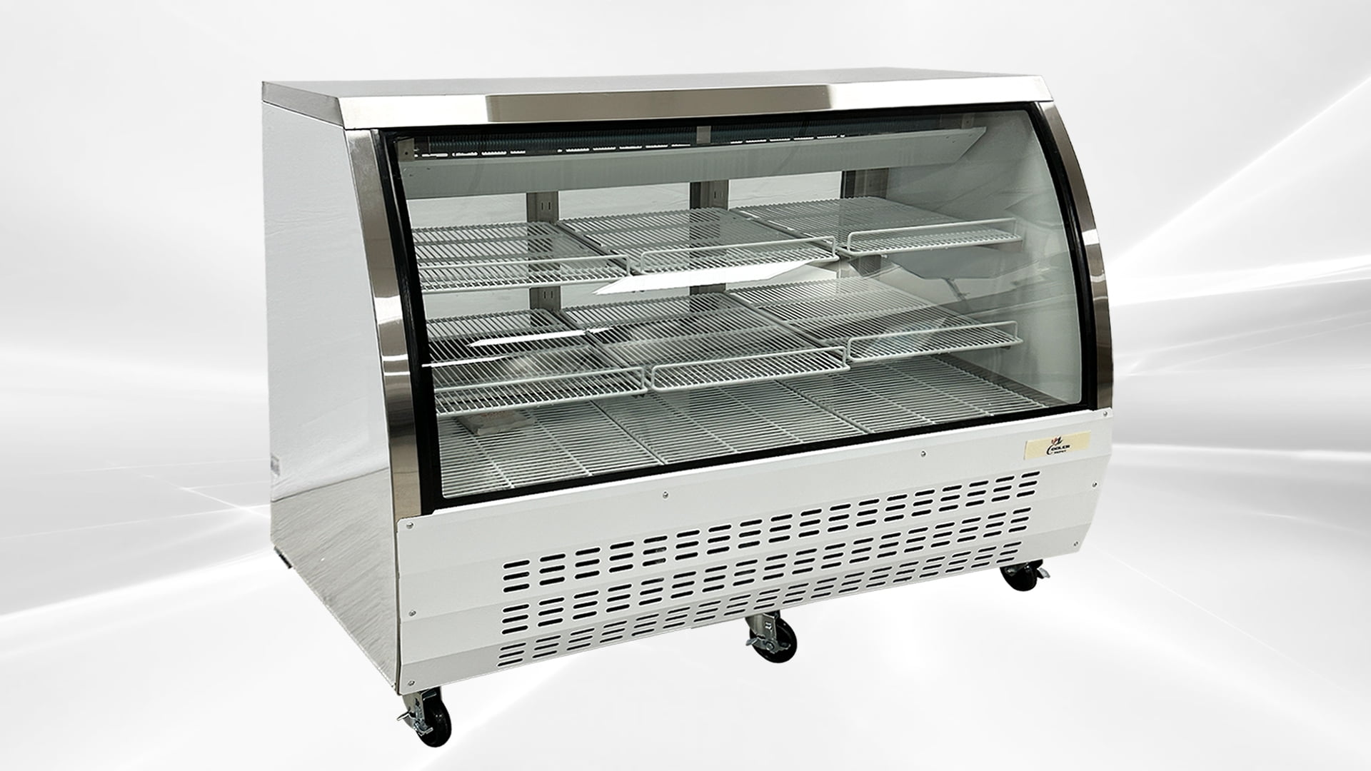 Cooler Depot 64 In. 22 Cu.ft Commercial Deli Refrigerator Cooler Case Display DC163, NSF Certified