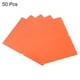 thumbnail image 3 of Tarjetas de saludo en blanco Uxcell, paquete de 50, tarjeta decorativa plegable en blanco, papel de tarjeta naranja, 3 of 5