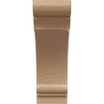 thumbnail image 2 of 4"W x 8"D x 12"H Classic Hughes Rough Cedar Woodgrain TimberThane Corbel, Primed Tan, 2 of 6