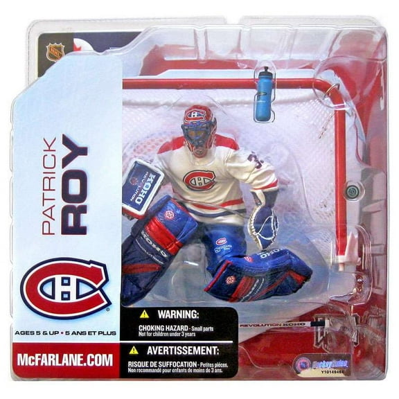 McFarlane NHL Sports Picks Series 5 Patrick Roy Action Figure (White Jersey)