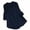 Blue, variant on Dasayo Long Sleeve Tops for Women 2025 Dressy Blue V-Neck Shirts Buttons Curved Hem Casual Outfits Women's Shirts L