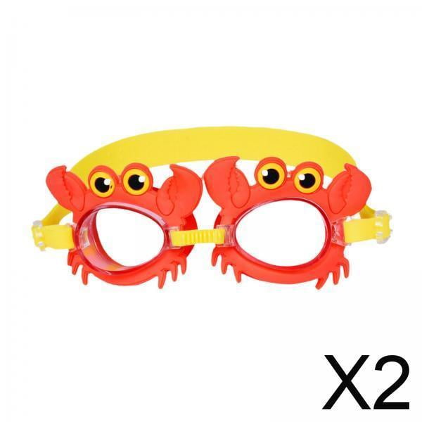 Gafas de natación para niños,Gafas de natación para niños,niños,niñas,gafas antivaho,Gafas de natación Gafas impermeables para piscina de agua,Protección de dibujos animados Banda