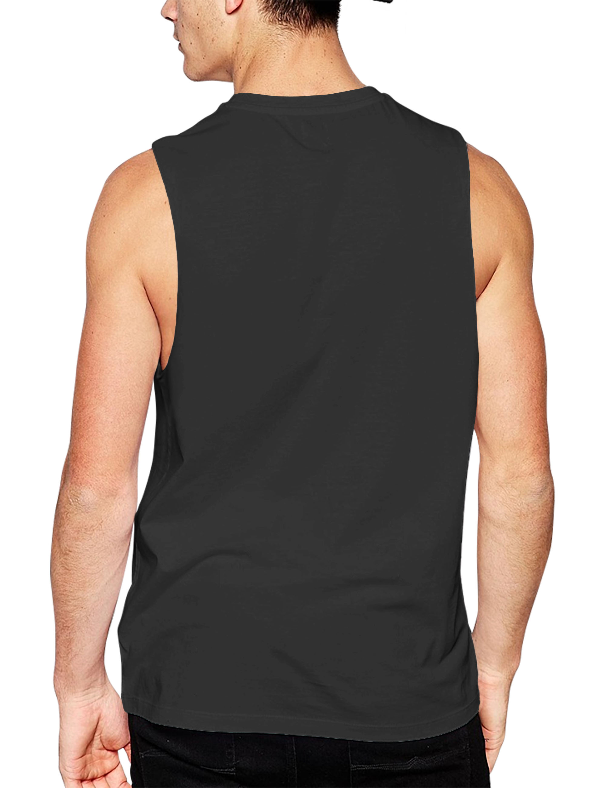 Hat and Beyond Men's Muscle Gym Tank Top Sleeveless T-Shirts - image 2 of 5