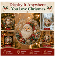 thumbnail image 2 of 2026 Christmas in July DIY Diamond Art Hanging Ornament – Handmade Sparkling Christmas Keepsake Santa Design Hanging Ornament Summer Creative Project, 2 of 7