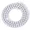 Silver, variant on Hip Hop Iced Out Cubic Zirconia Tennis Chain Necklace for Men Women 3MM-6MM Diamond Tennis Necklaces 18-24 Inches