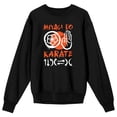 thumbnail image 3 of Cobra Kai Miyagi-Do Karate Logo Men's Black Sweater-3XL, 3 of 4