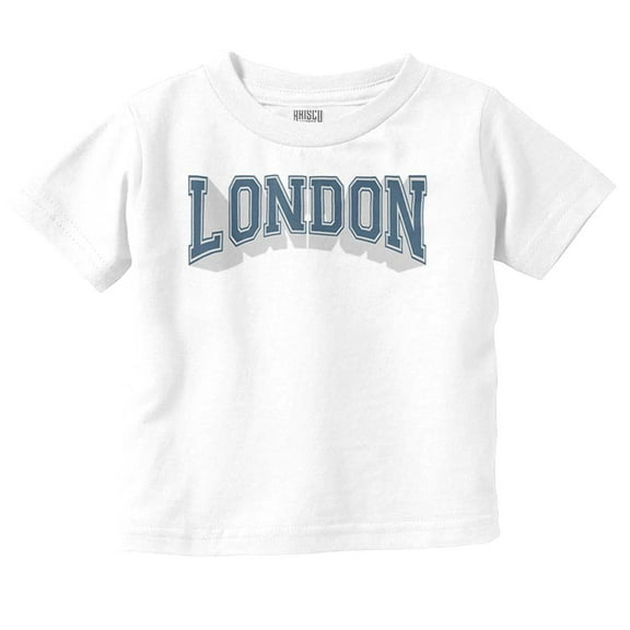 Athletic Varsity London England Toddler Boy Girl T Shirt Infant Toddler Brisco Brands 6M