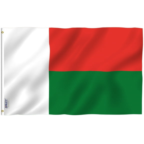 ANLEY 3 ft. x 5 ft Madagascar flag Polyester