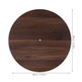 thumbnail image 2 of PAMINGONO Narrow Hall Tree Replacement Base for Standing Coat Rack Wooden Light Brown 1Set Enhance Stability Home, 2 of 7