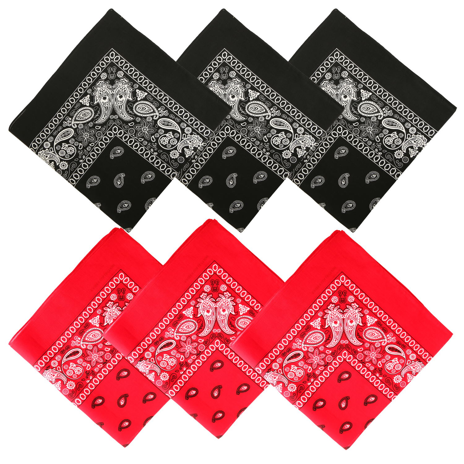 Red And Black Bandana Background