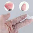 thumbnail image 3 of 100 Pcs Pinceaux de Maquillage Ensemble de Protection de Stylo Réutilisable Extensible Filet Élastique Manche de Couverture de Maille (ne comprennent pas les brosses) blanc (100 Pcs), 3 of 6