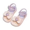 thumbnail image 3 of CAIXIA Summer Shoes For Girls Size 10 Breathable Everyday Girls Sandals Lightweight Comfortable Casual Outdoor School Footwear For Kids Ages 3 To 12,3.5-4 Years, 3 of 5