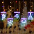 thumbnail image 1 of DC 5V 12W 3D Hanging Fairy LEDs String Lights Curtain Lamp, 1 of 3