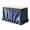 Navy, variant on 75x180cm Navy Ruffled Flat Teacher Desk Skirt Washable Cover For Classroom Kitchen Back To School Party Decoration