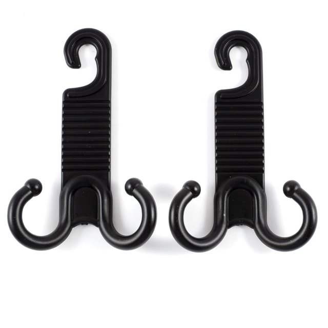 Apoyacabeza Colgador Gancho Percha de Traje Ropa Bolsa Coche Negro Unique Bargains Gancho de suspensión de coche