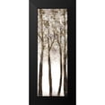 thumbnail image 2 of Charest, Doris 7x14 Black Modern Framed Museum Art Print Titled - Wooded Grove 1, 2 of 5