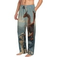 thumbnail image 6 of Sikiie Red Dragon Mountain Sunrise Pajama Pants Men, PJ Bottoms, Sleep & Lounge Pants-XX-Large, 6 of 6
