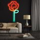 thumbnail image 5 of Lámpara Creative Rose Neon Light Coffee Coffee Lamp de Aniversario Romántico Regalos Tmvgtek Para estrenar, 5 of 8