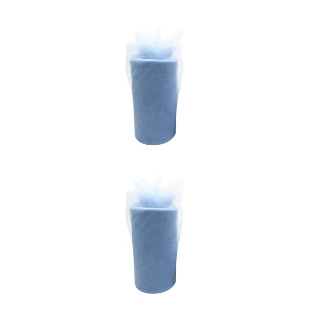 kurtrusly Rouleaux de Tulle pour Bricolage et Décoration Intérieure Rouleau de Tulle Doux et Confortable violet 2Ensemble