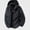 Black, variant on Zefriona Men's Water-Resistant Hooded Lightweight Softshell Jacket for Travel Gray L