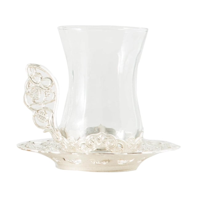 Taza de té con flores, vaso de vidrio, taza para jugo, té, leche, vaso para beber, tazas de espresso para graduación femenina, regalo de cumpleaños Argén