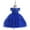 Royal Blue, variant on Girls Flower Dress Bridesmaid Wedding Party Birthday Communion Princess Tutu Dresses