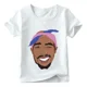 thumbnail image 3 of Camiseta de algodón de hip hop para niños, camisetas de manga corta de verano a la moda para niños y niñas de 2 a 12 años, camisetas superiores, ropa deportiva informal para niños, 3 of 5