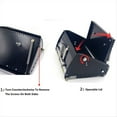 thumbnail image 3 of 8 Inch Drywall Flat Box Rendering Machine Plastering Flat Box Plastering Box Practical Tool Drywall Smoothing Tool,1 * Drywall Flat Finishing Box,Black, 3 of 8