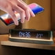 thumbnail image 1 of Cargador inalámbrico multifuncional cuatro en uno, reloj digital, despertador, pantalla de temperatura, luz nocturna LED, carga inalámbrica, adecuado para iOS y cargadores inalámbricos., 1 of 8