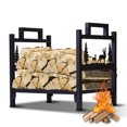thumbnail image 1 of Support de Bois de Chauffage pour Rangement de Bûches Extérieur&Intérieur Support de Bois de Chauffage pour Cheminée, 1 of 7
