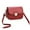 Red, variant on NOKIO Ladies One Strap Messenger Bag, Women'S One-Shoulder Flap Bag, Female One-Shoulder Canvas Bag Fashionable Women's Bag Metal Turnbuckle Messenger Bag Shaped Small Shoulder Bag