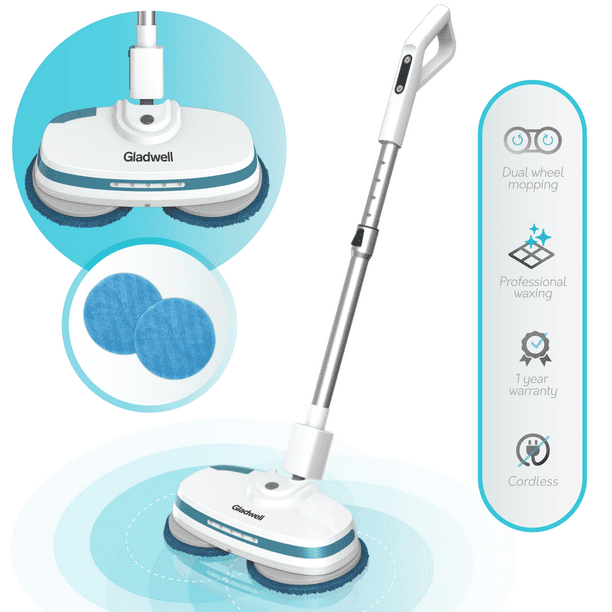 Gladwell Cordless Electric Mop 3 In 1, Electric Floor Cleaner For Tiles